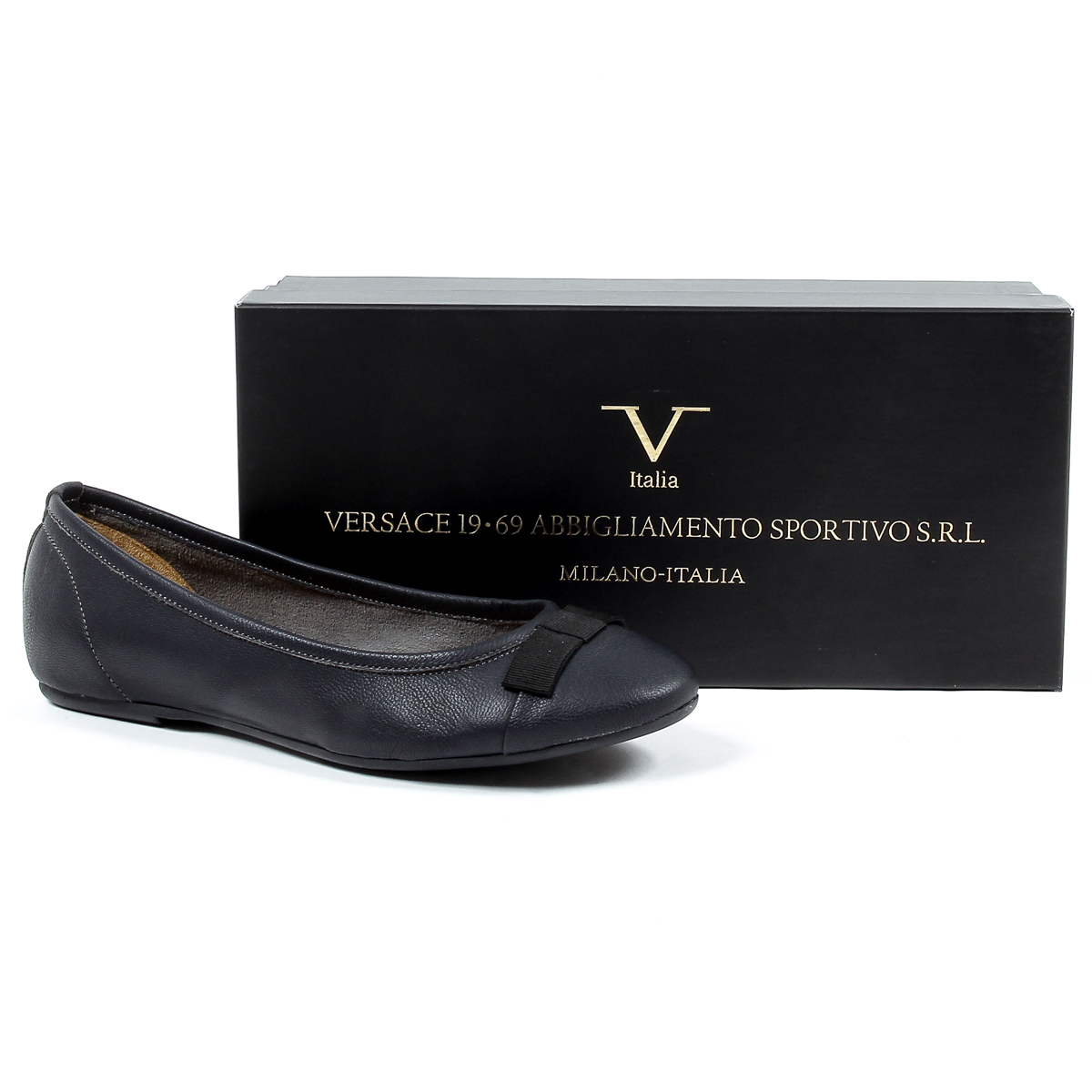 V 1969 Italia Ballerina morbida da donna blu GEMMA