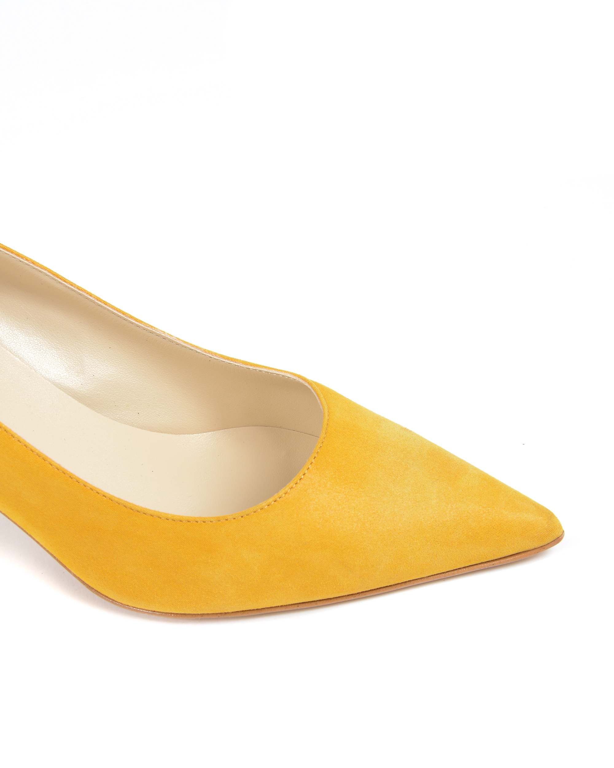 19V69 Italia Womens Pump Yellow DEC65 PELLE AMBER