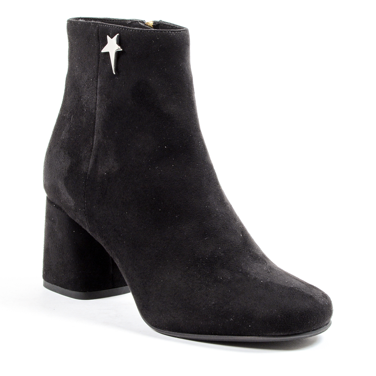 Stivaletti con tacco da donna Andrew Charles neri DOLLY