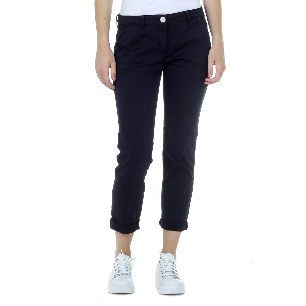 Pantaloni da donna Andrew Charles blu PENDA