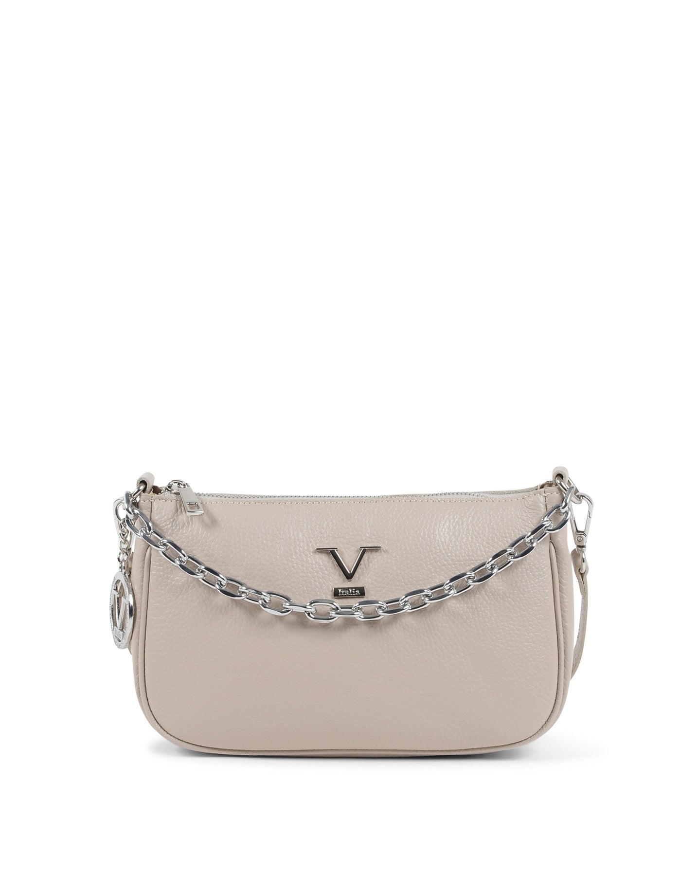 Borsa mini da donna V Italia Beige VE1735 DOLLARO MARMO