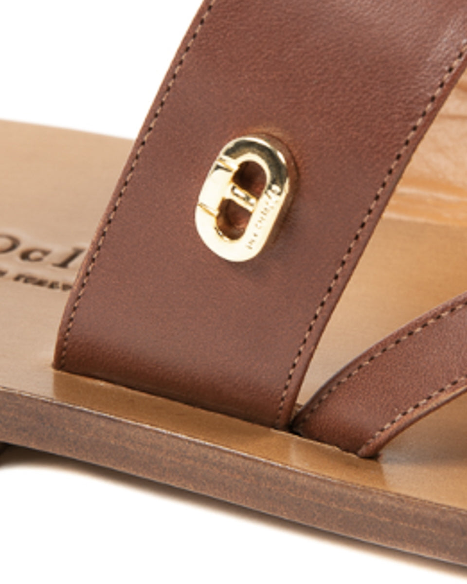 Sandalo Donna Dee Ocleppo OC3503 VITELLO CUOIO