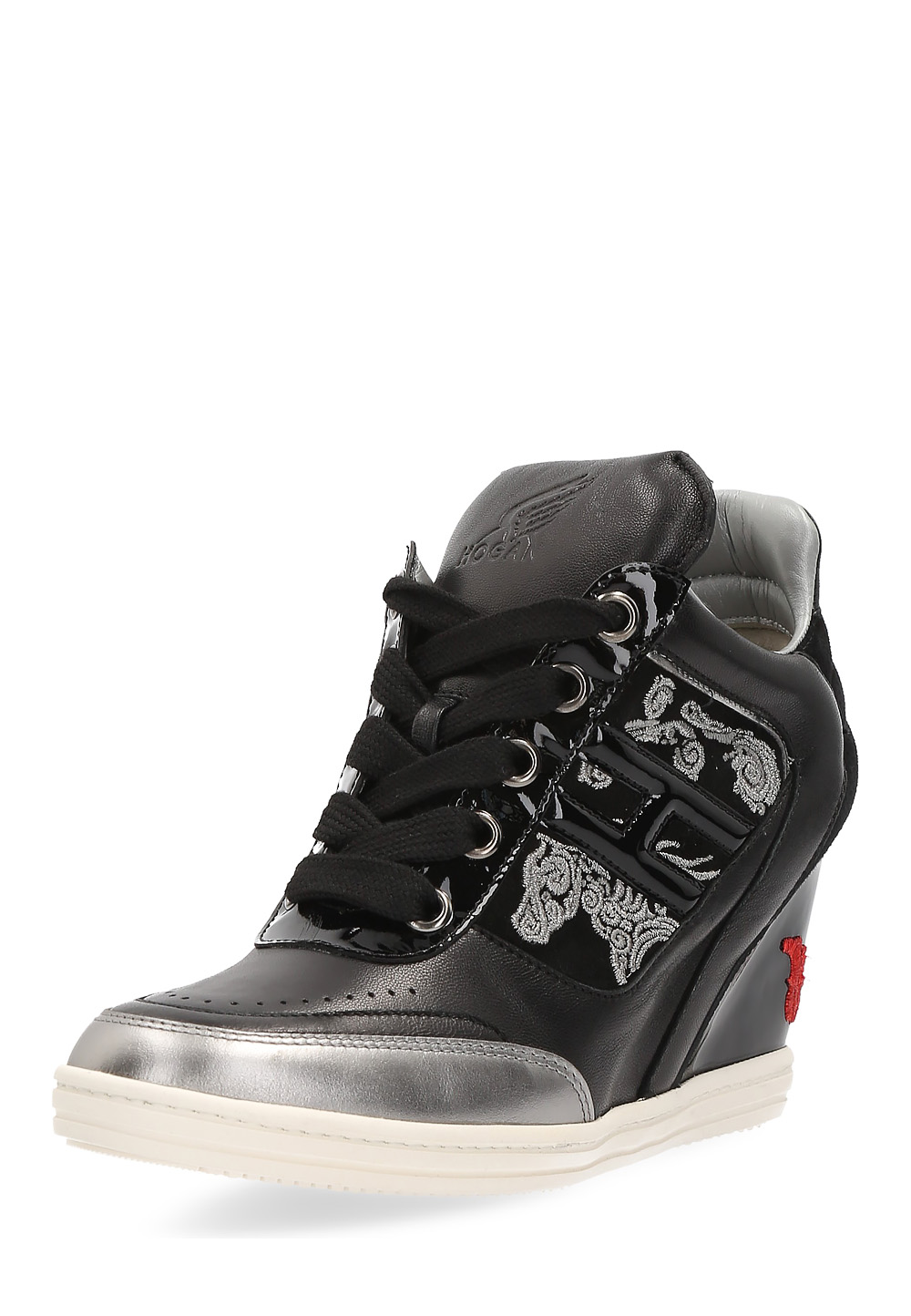 Hogan Sneaker Donna Nero Rebel HXW2140N16055TV019U