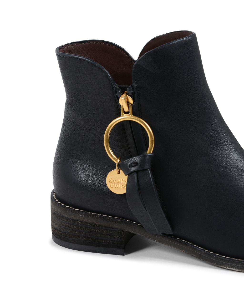 ChloÃ¨ Stivaletto Donna Nero SSB31147A NERO