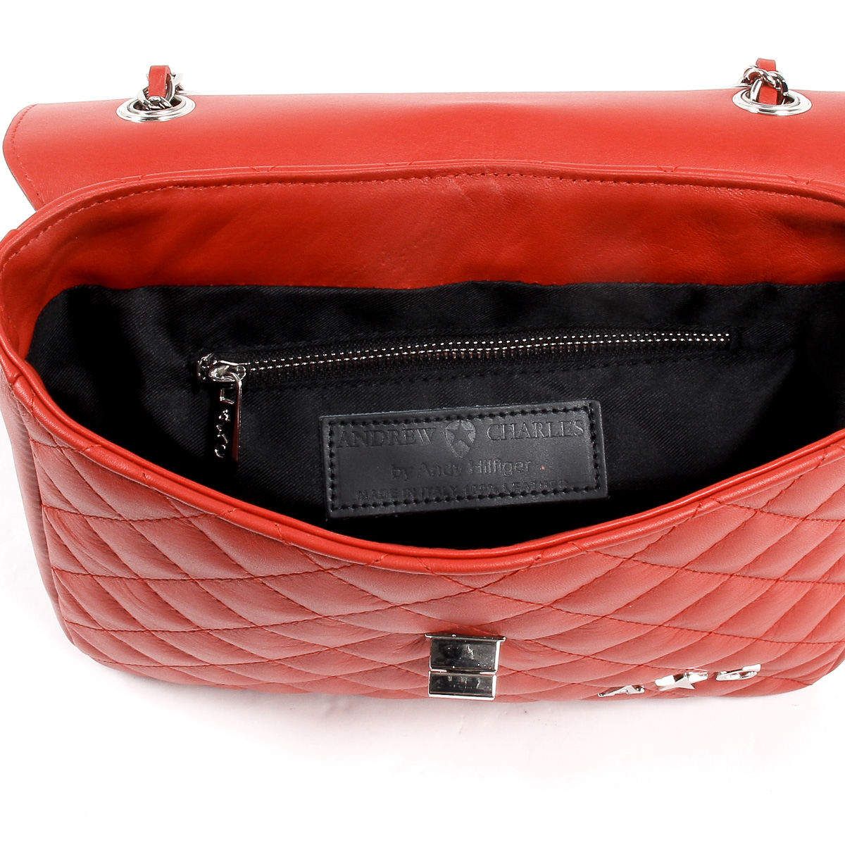Borsa a mano da donna Andrew Charles rossa AZALEA