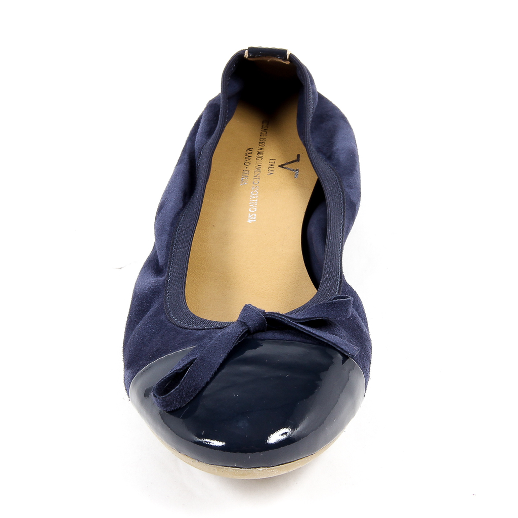 V 1969 Italia Ballerina morbida da donna blu PAMELA