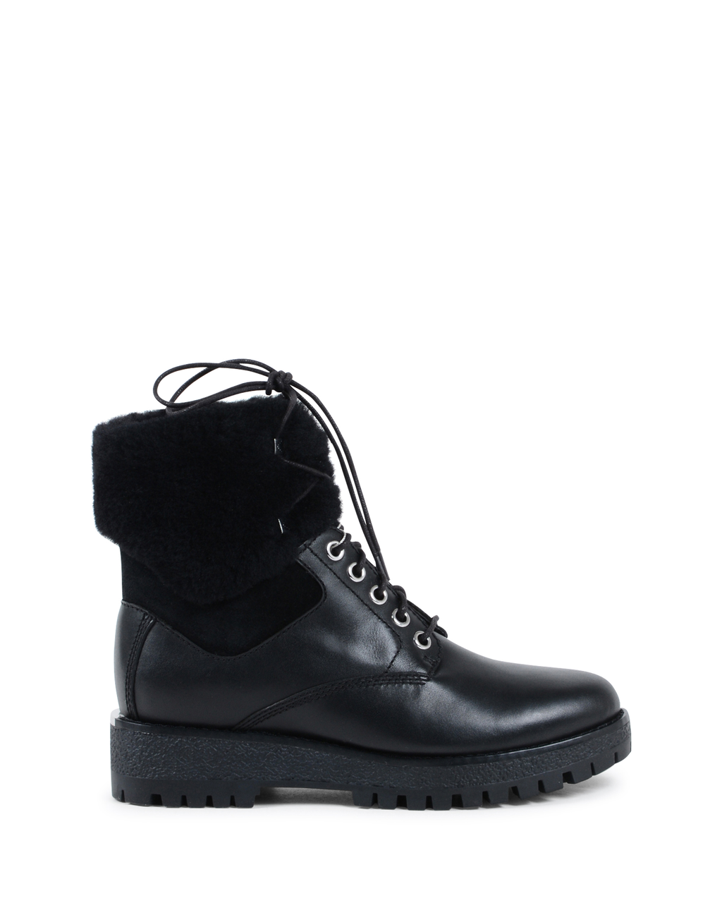 Stivale corto da donna Michael Kors nero TEDDY