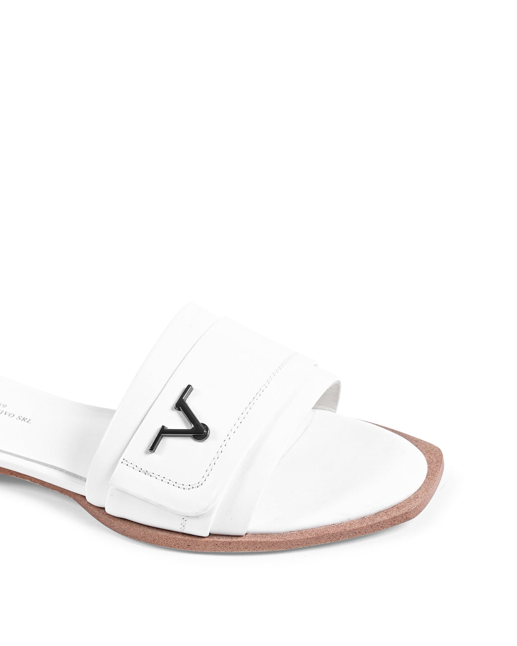 19V69 Italia Sandalo Donna Bianco AM NW98-60 BIANCO