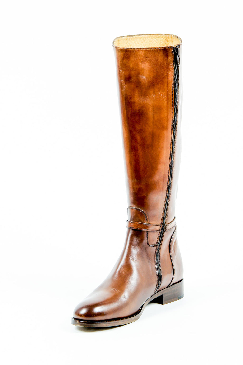 Stivale alto da donna Kiton D34801 4H5103 LUX CAFFE