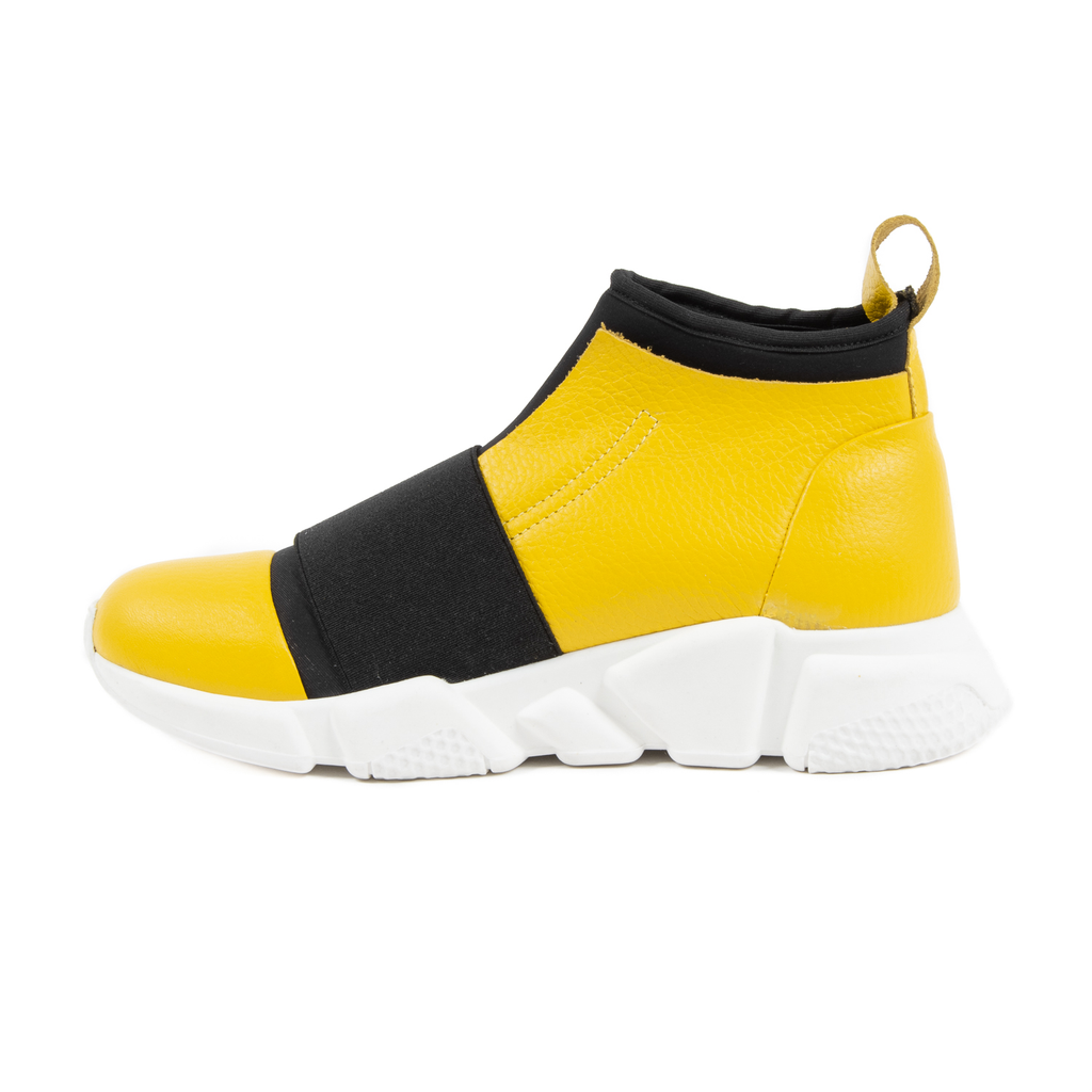 V 1969 Italia Sneaker da donna gialla JANE