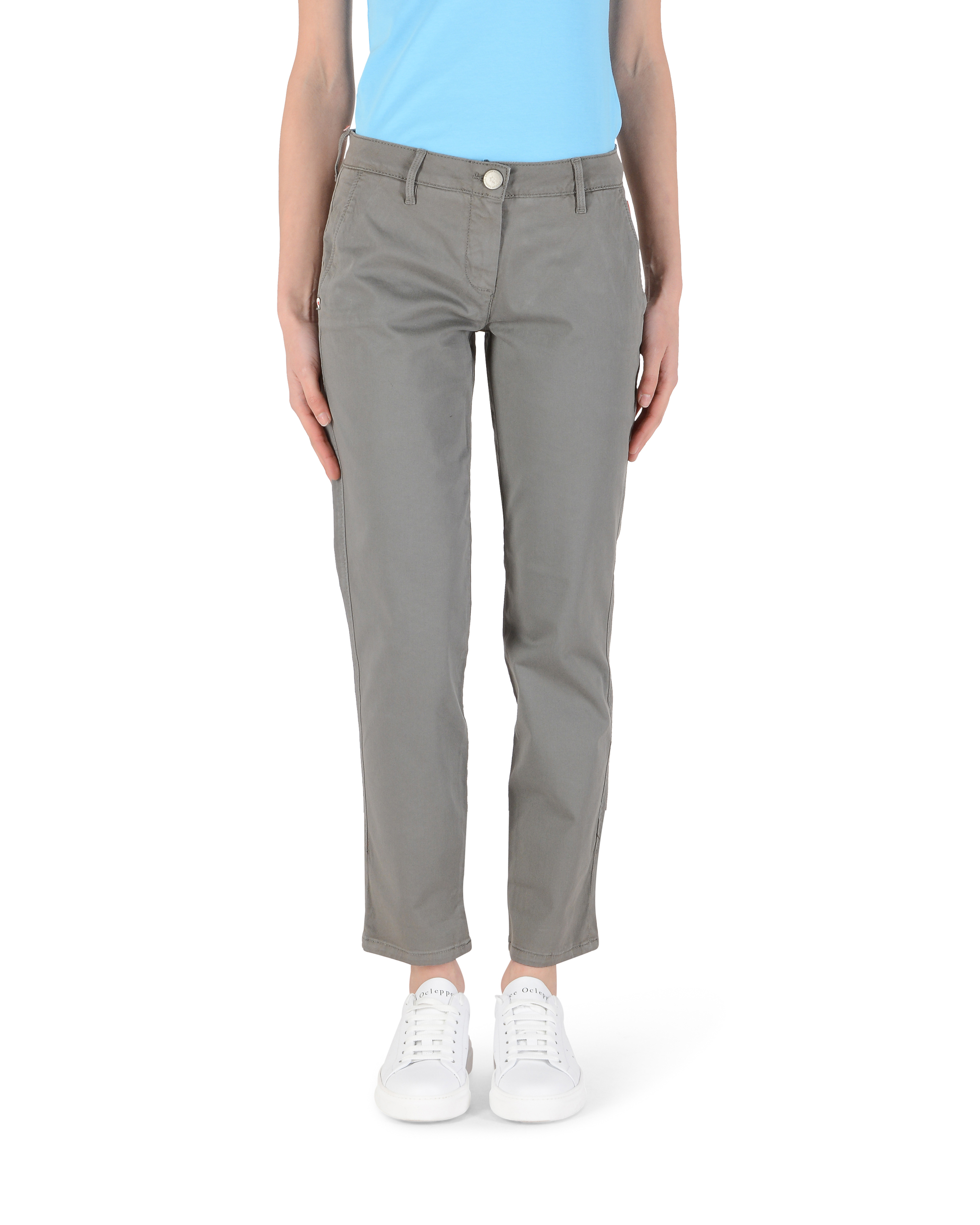 Pantaloni da donna Andrew Charles Regular Fit YOKO GREY