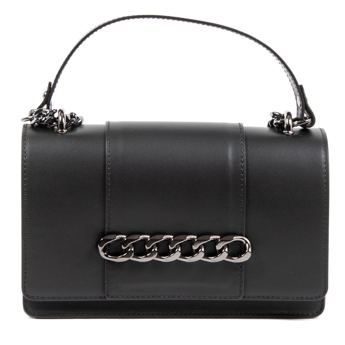 V 1969 Italia Borsa da donna nera DIADEMA