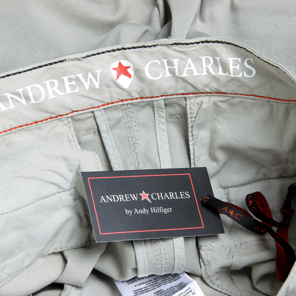 Andrew Charles Pantaloncini da uomo grigio chiaro SADECK