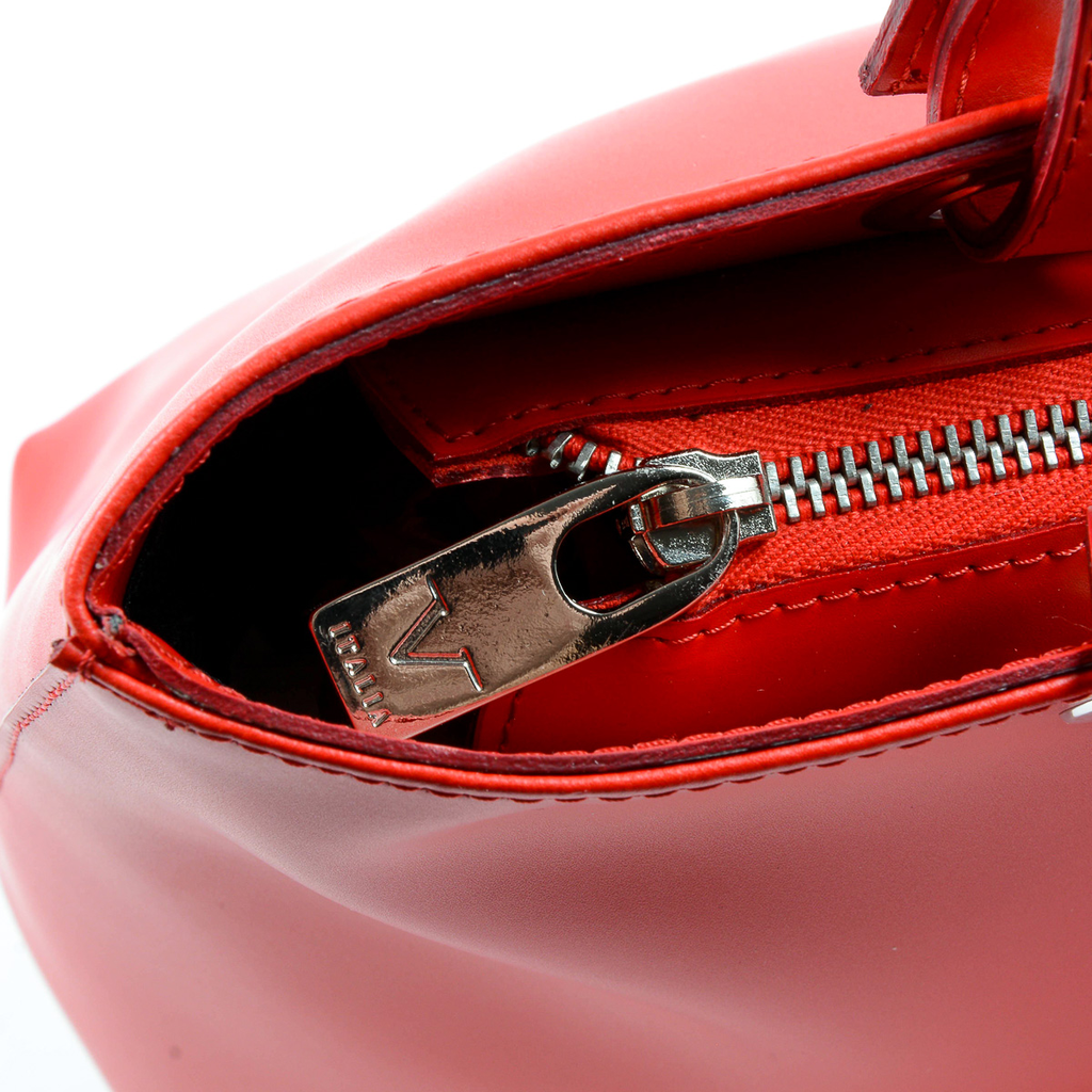 V 1969 Italia Borsa da donna rossa GLORY