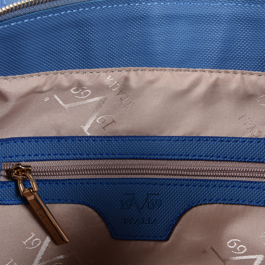 Borsa a mano da donna V Italia Blu 3301 BLU