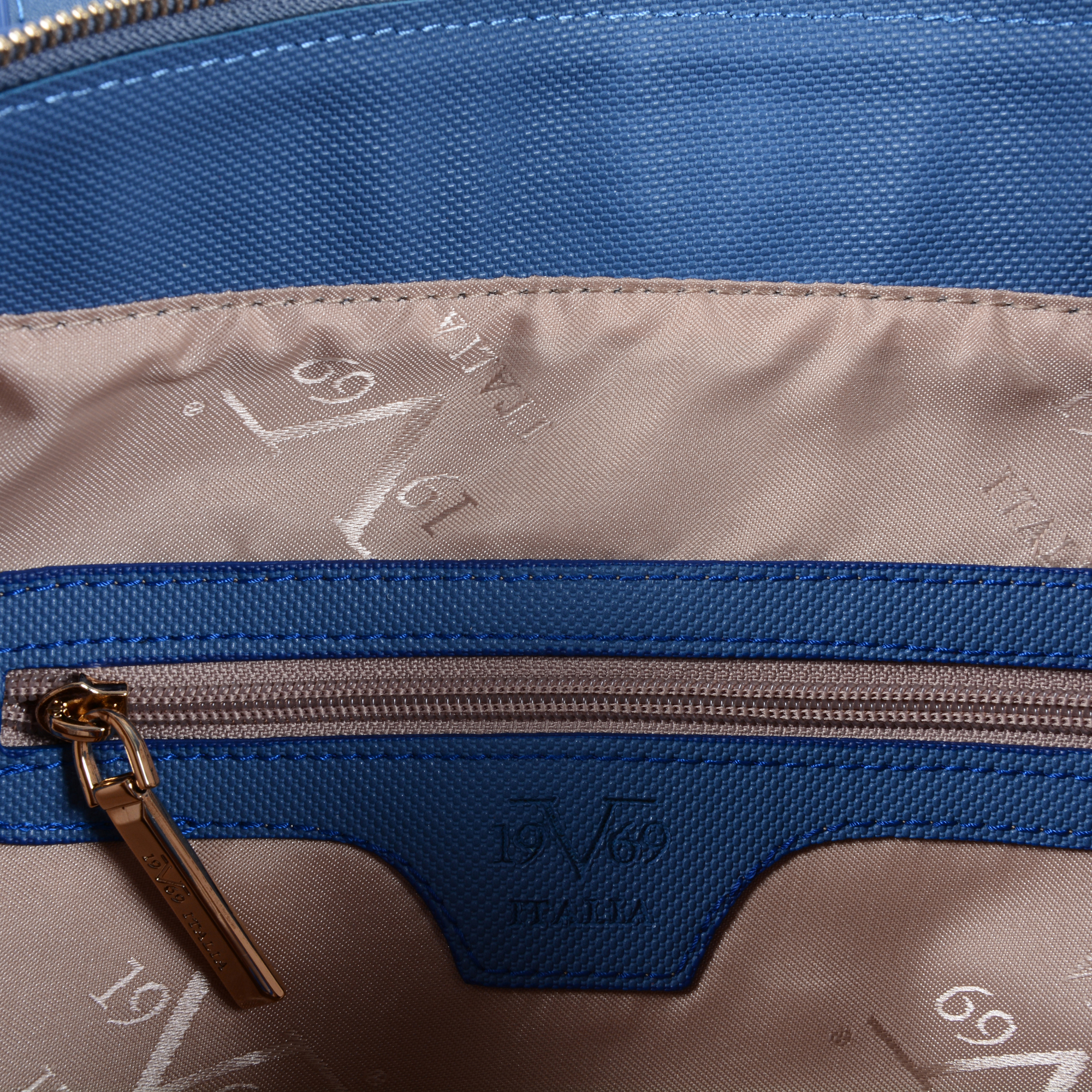 Borsa a mano da donna V Italia Blu 3301 BLU