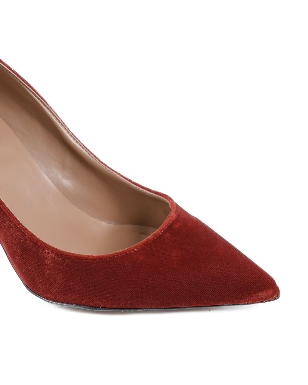 Décolleté Donna 19V69 Italia Rosso DEC85 VELLUTO GRANATA