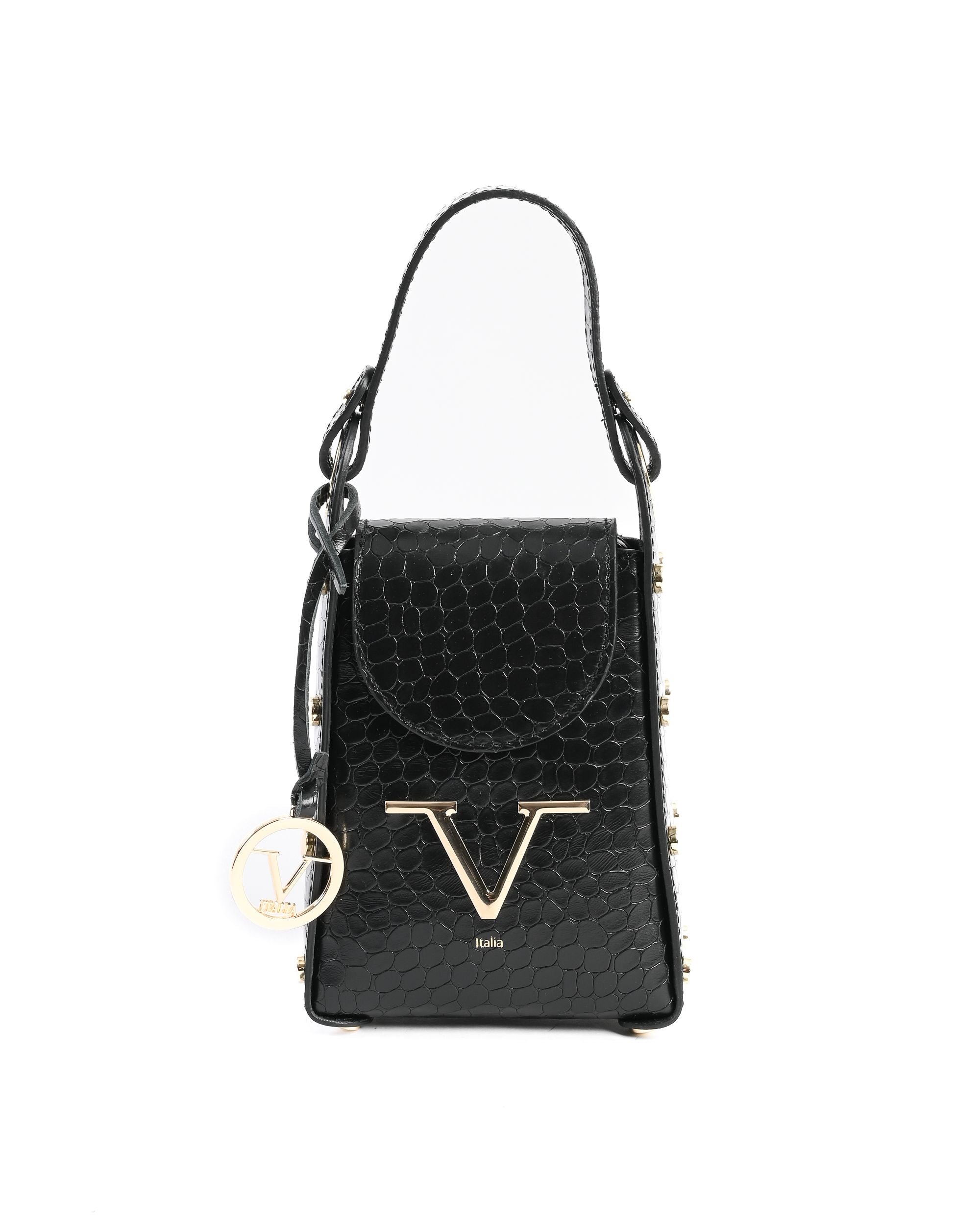 V Italia Borsa Mini Donna Nera V16-COC-BLK