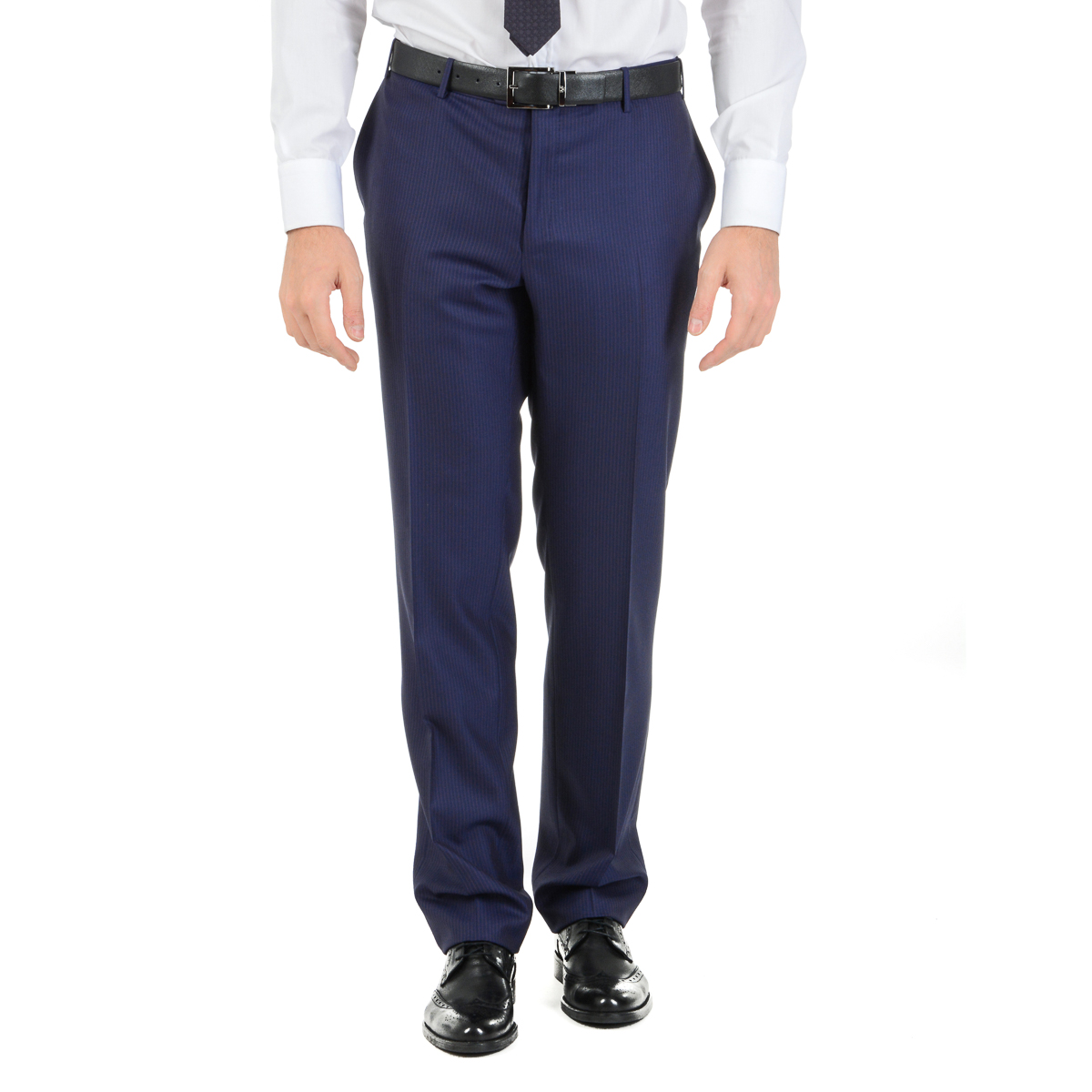 Abito da uomo Corneliani maniche lunghe blu Super 160's