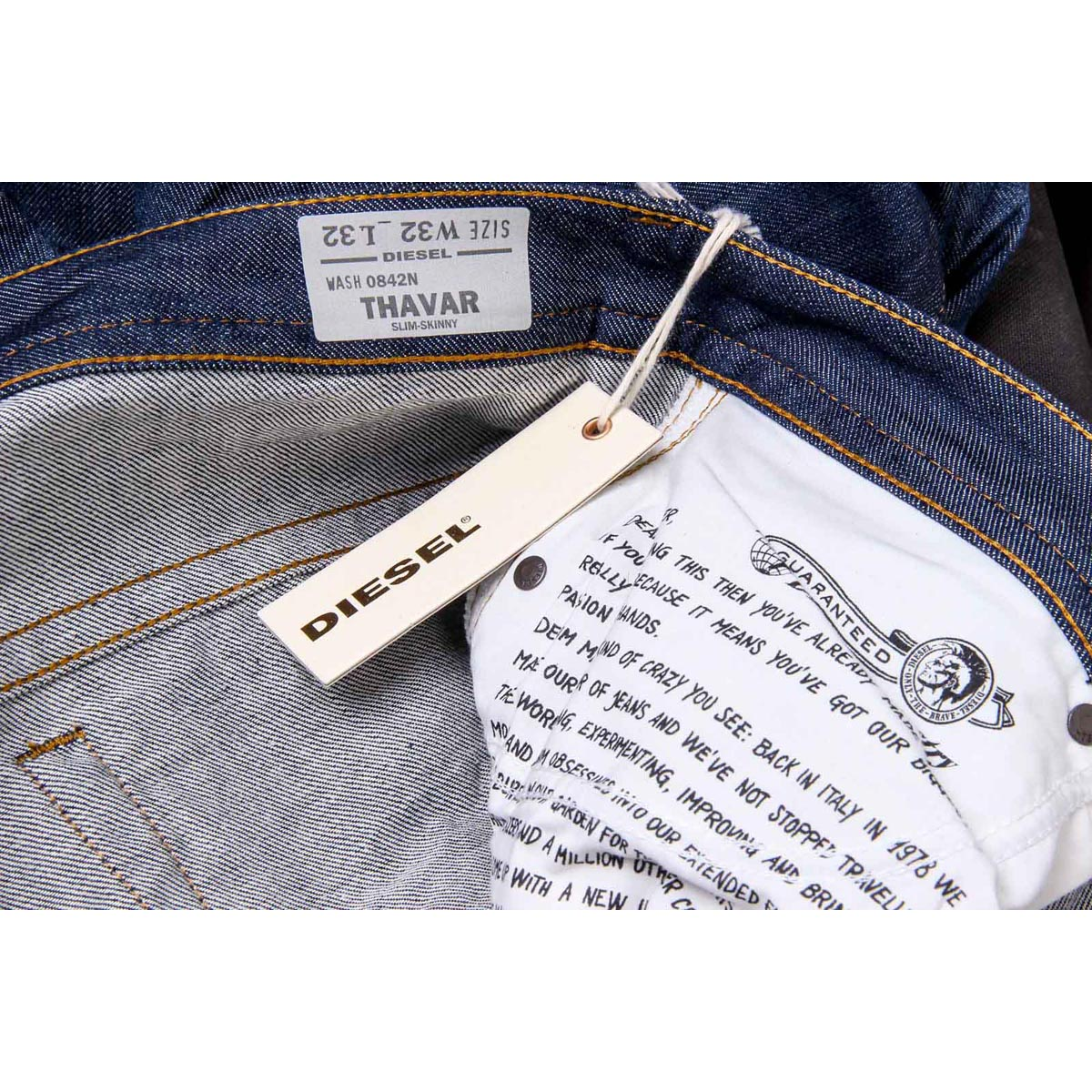 Diesel Jeans Uomo THAVAR 0842N L.32