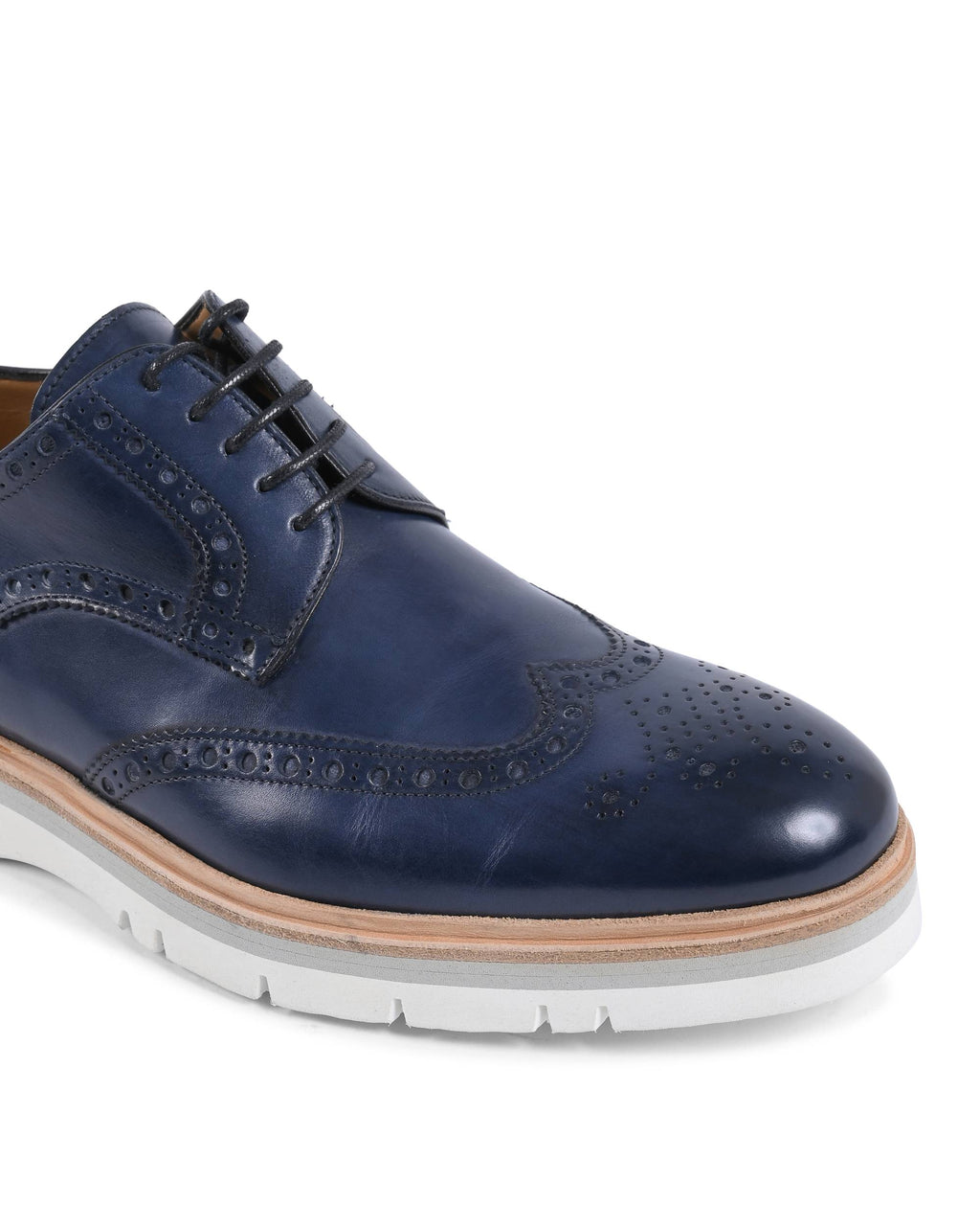 Scarpe Brogue da Uomo Dee Ocleppo EB131 VIT BLU SC LUC GALLO