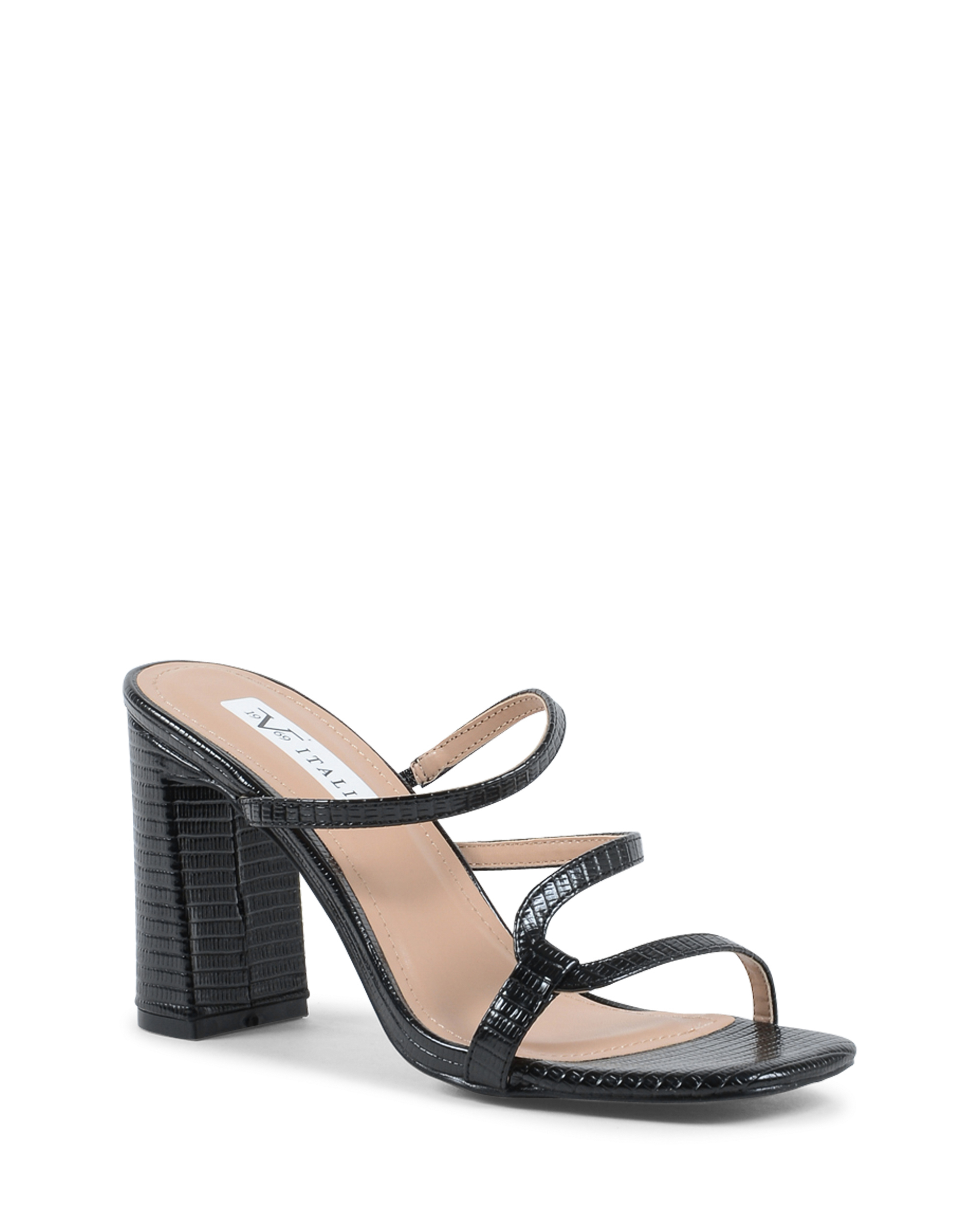 19V69 Italia Sandalo Mule da Donna Nero V61 NERO