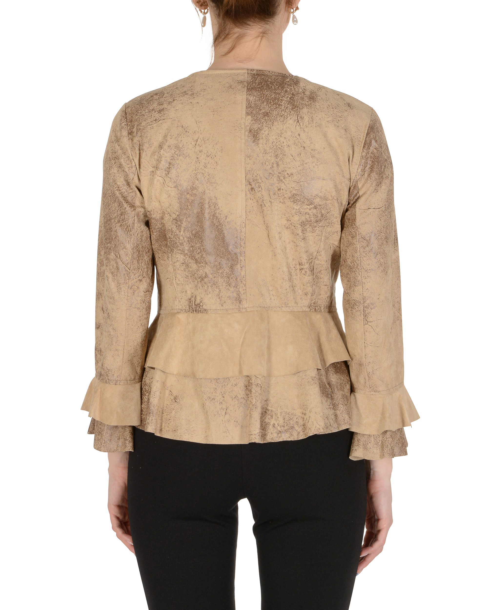 19V69 Italia Giacca Donna Beige FIORE BEIGE