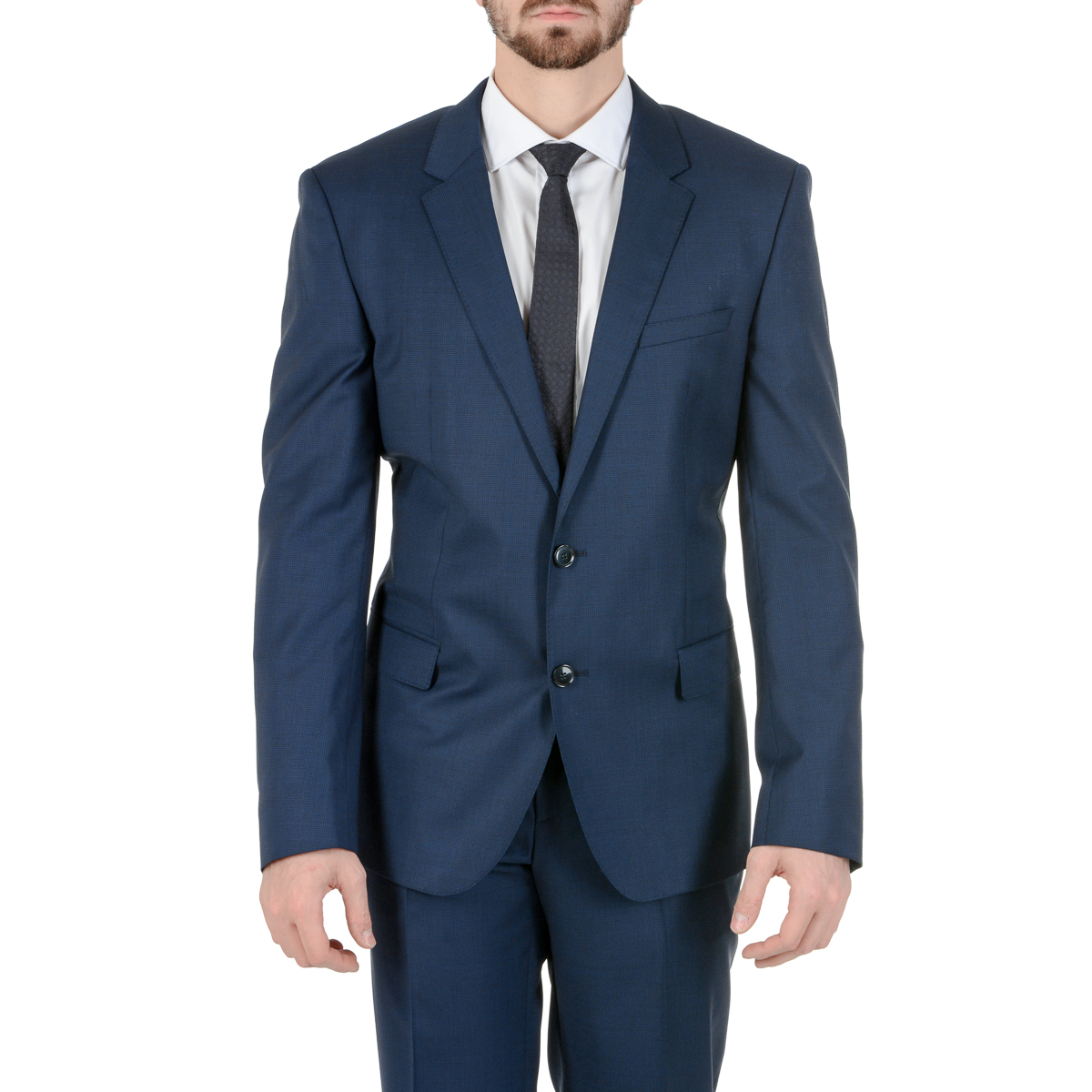 Abito da uomo Hugo Boss blu, GRANDE GENIO