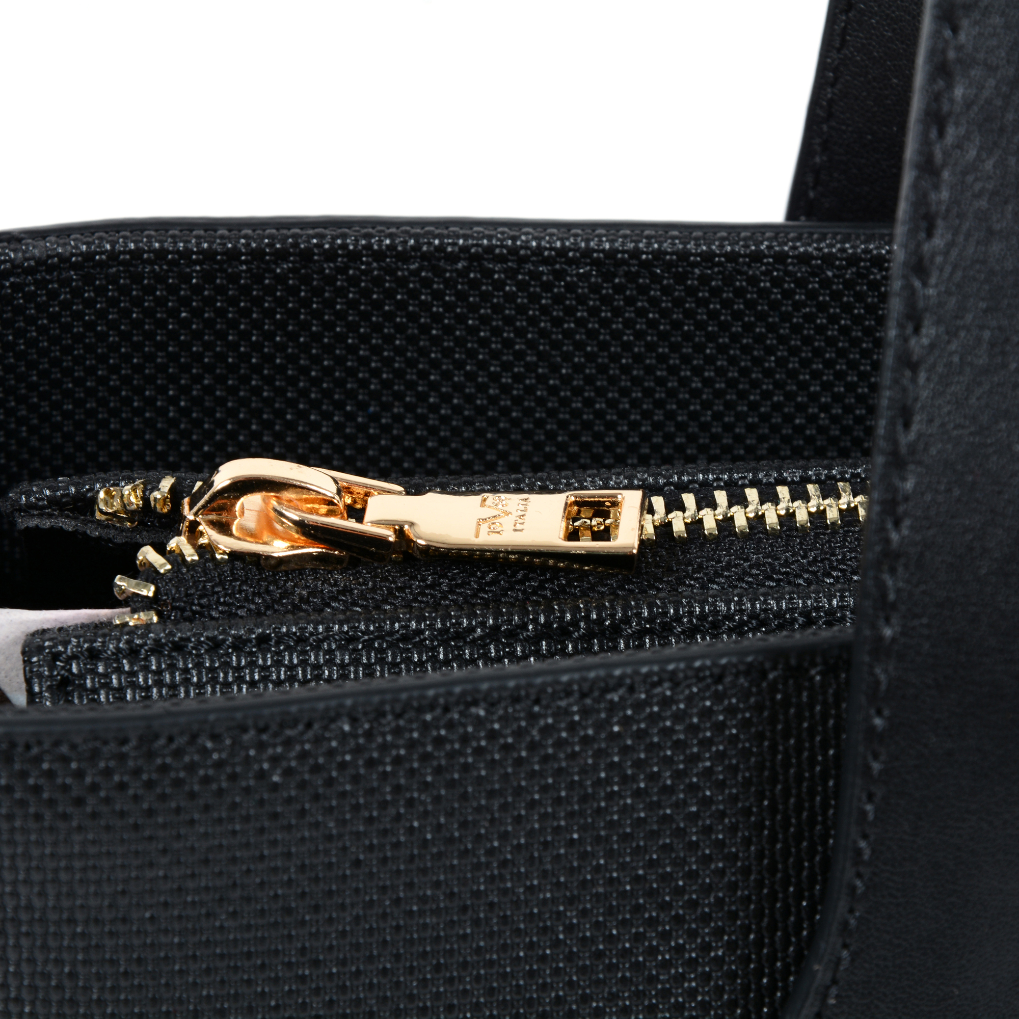 Borsa a mano da donna V Italia nera 3301 NERO