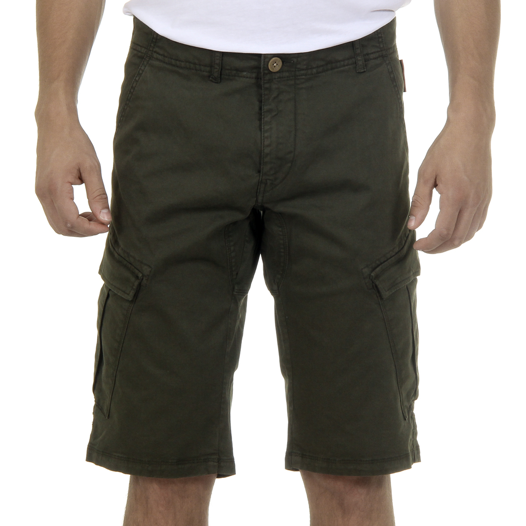 Pantaloncini da uomo Andrew Charles verdi JAKO