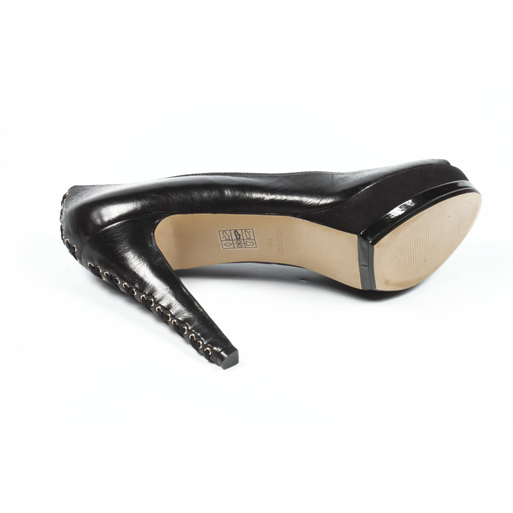 Nine West Scarpe da donna con tacco aperto NWLILACIT NERO