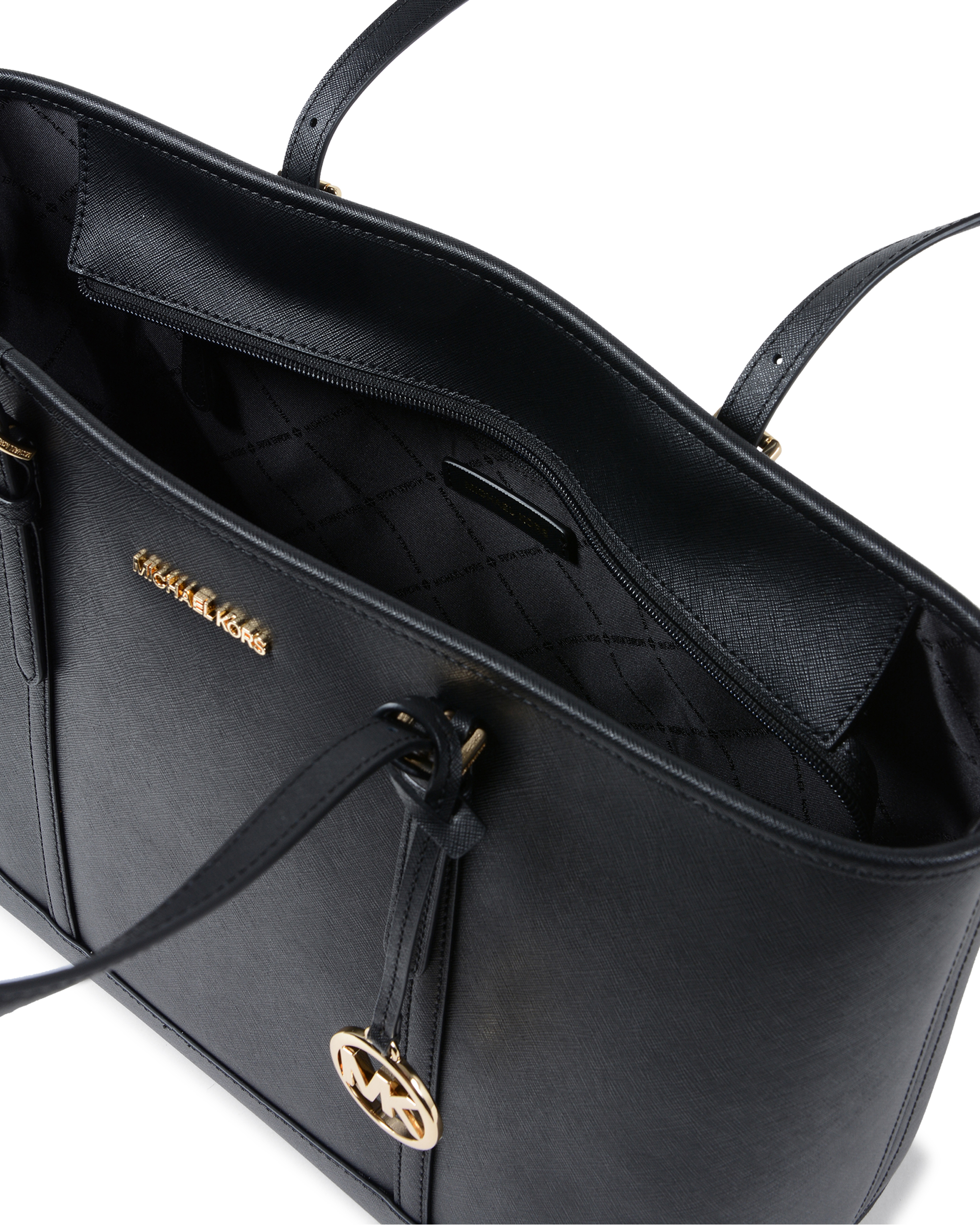 Borsa a mano da donna Michael Kors nera 39F50GTVT9L NERO