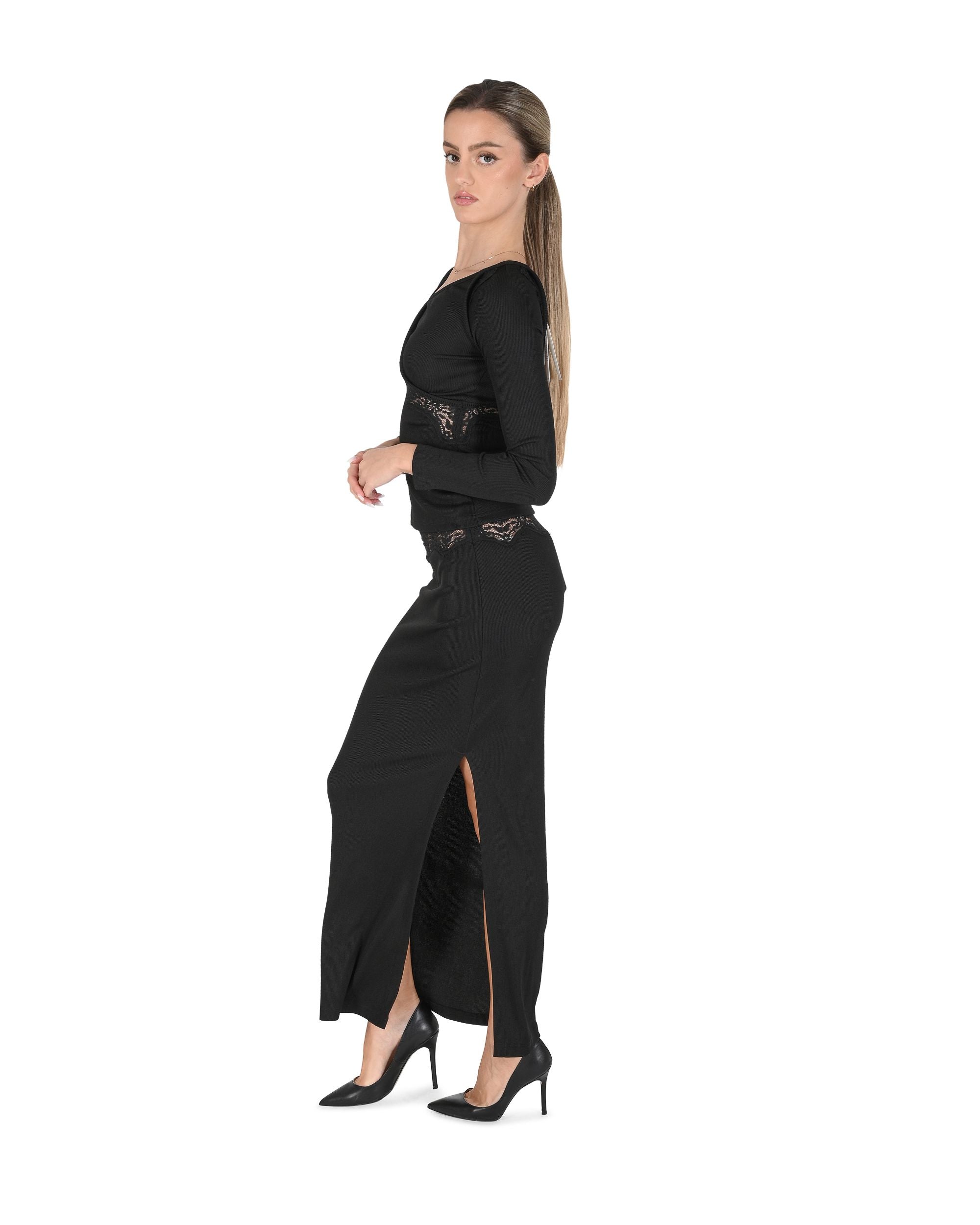 Gonna da donna Christopher Esber 24034120 NERO 801