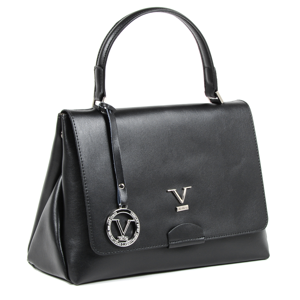 V 1969 Italia Borsa da donna nera SIMONA