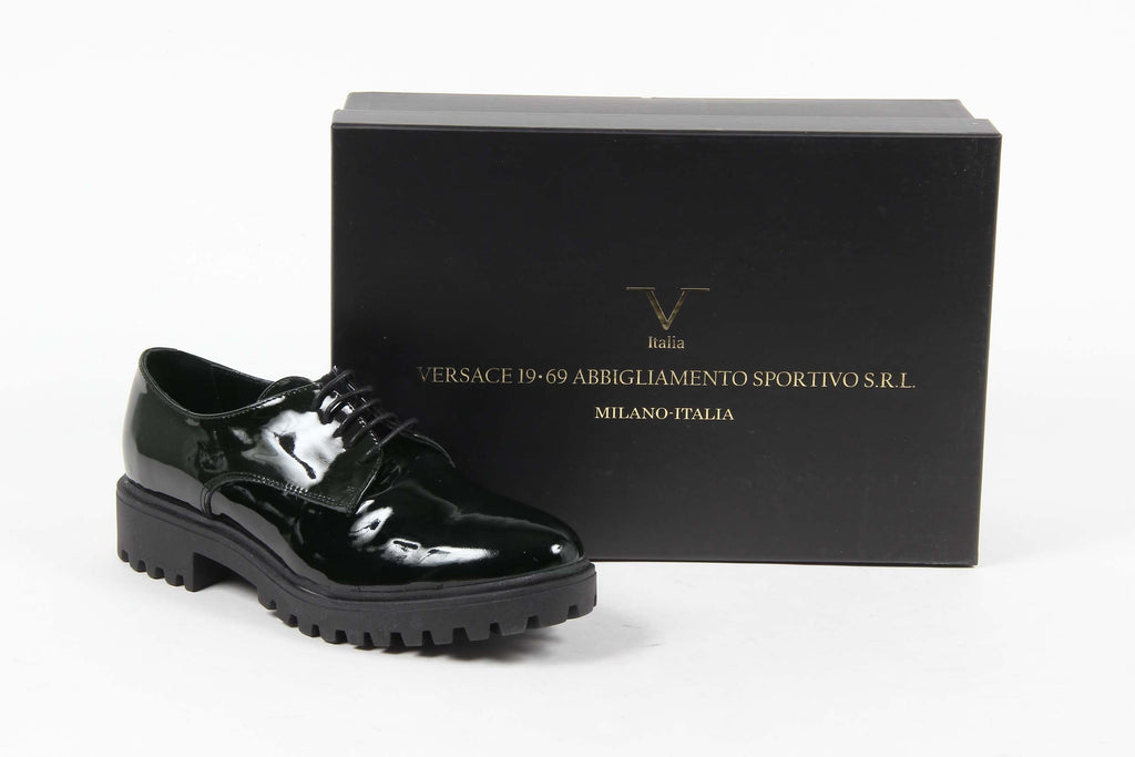 Scarpa stringata da donna V 1969 Italia C01 VERNICE VERDE