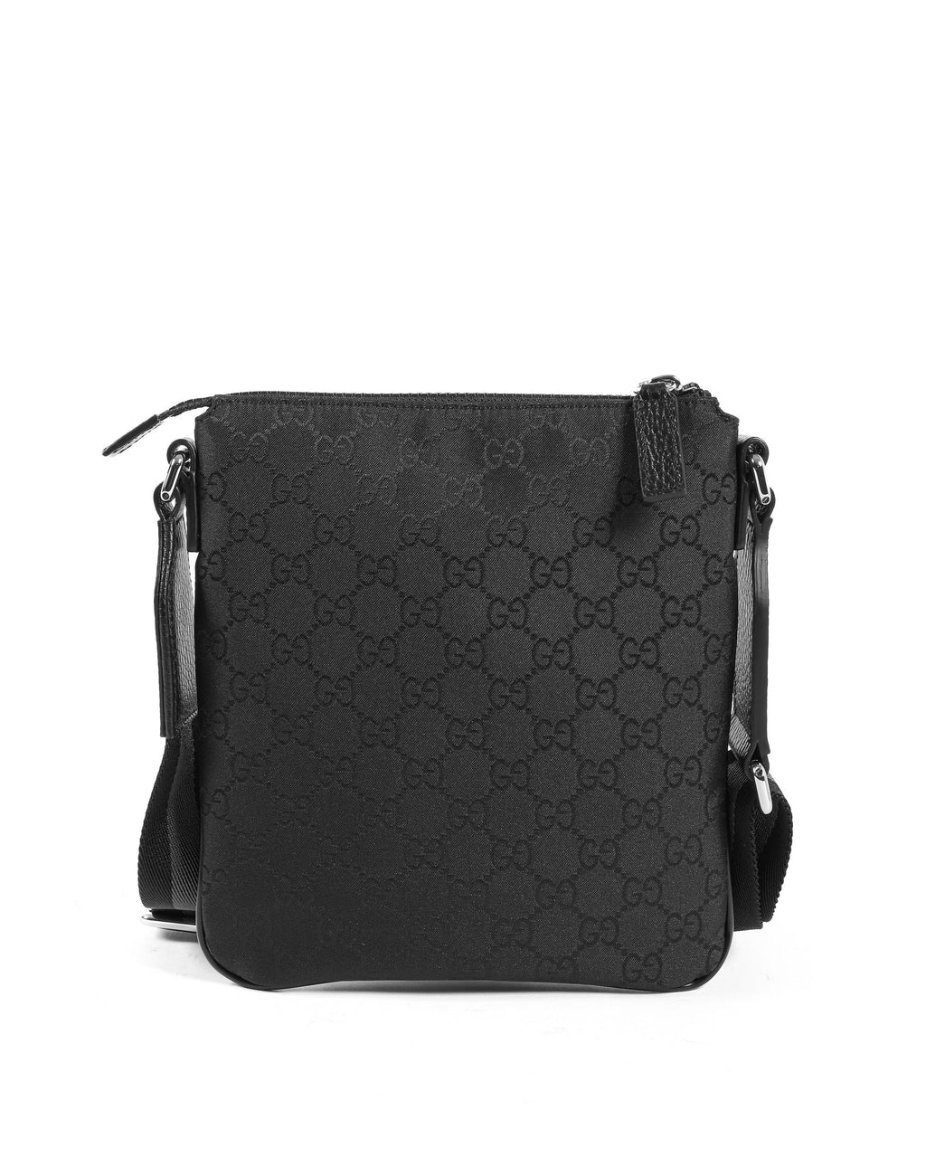 Borsa a tracolla piccola Gucci nera