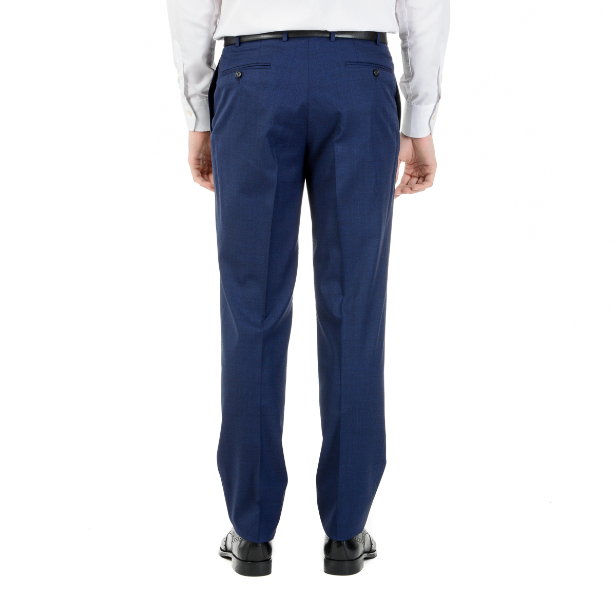 Abito da uomo Canali maniche lunghe blu Super 150's