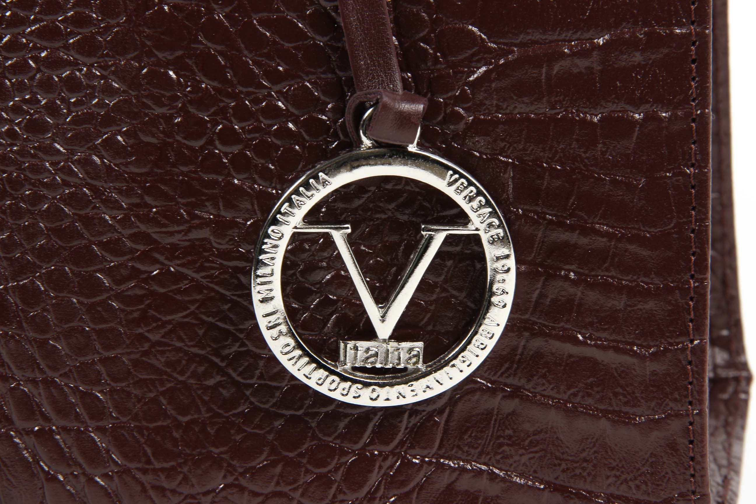 V 1969 Italia Borsa da donna ARC02 GRETA COCCO BORDEAUX