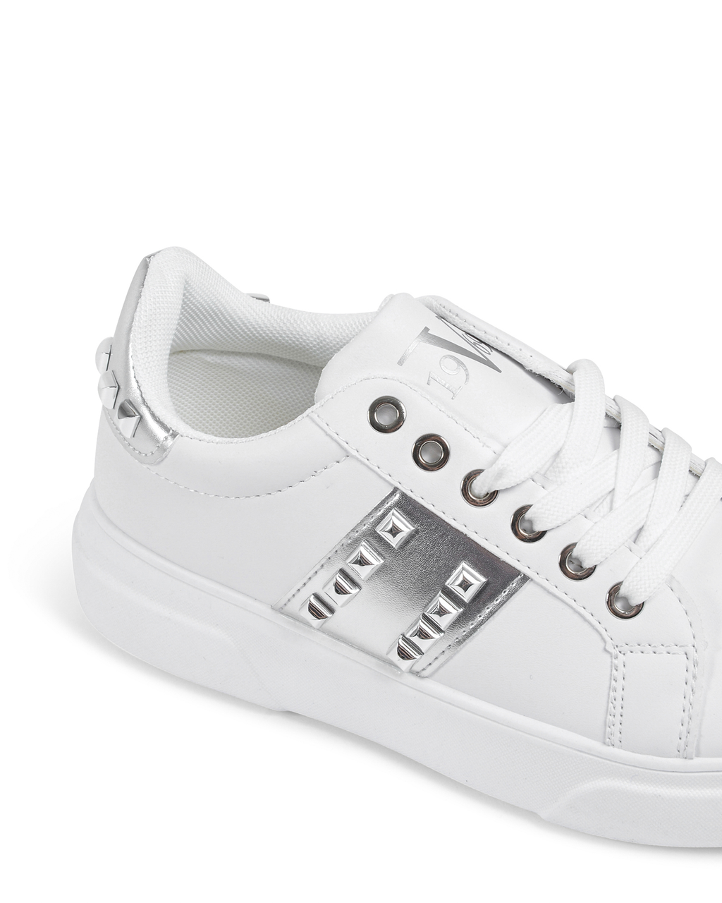 19V69 Italia Womens Sneaker V806 BIANCO ARGENTO