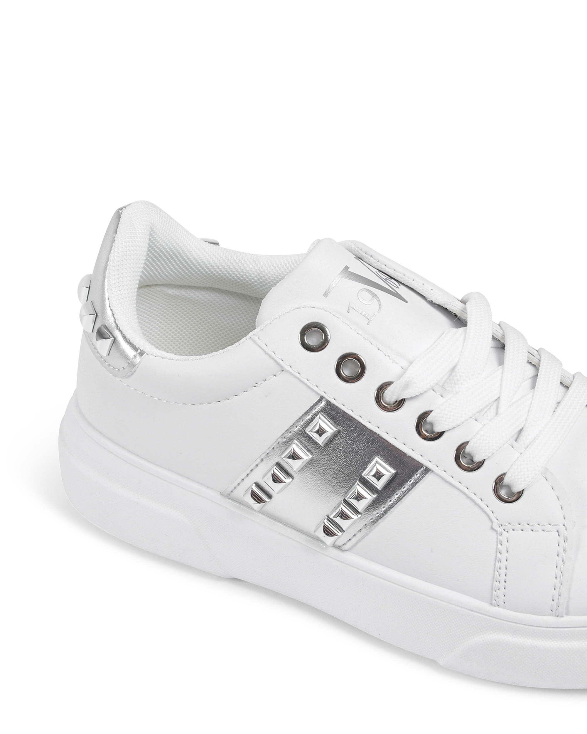 19V69 Italia Womens Sneaker V806 BIANCO ARGENTO