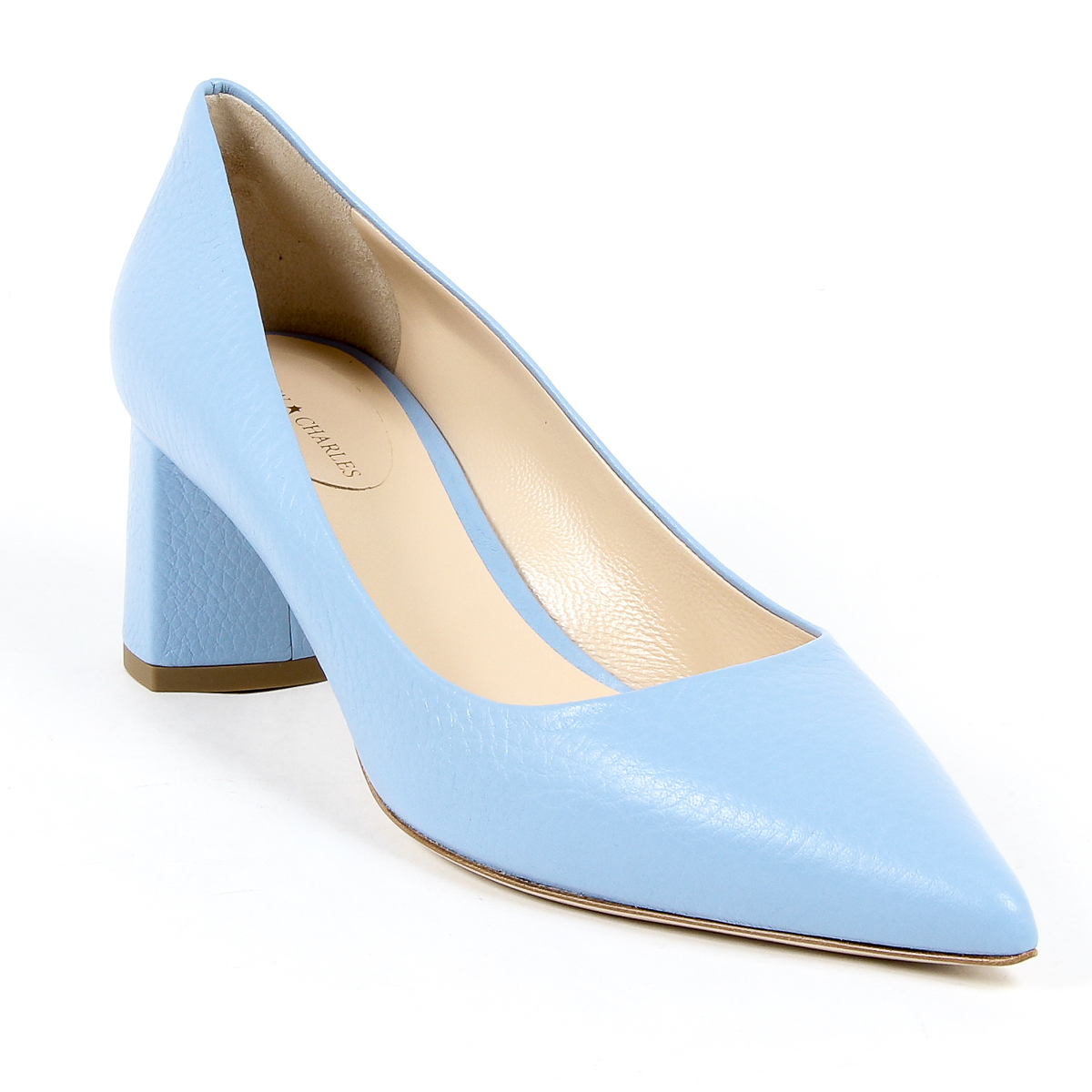 Andrew Charles Scarpe da donna con tacco azzurro EVA