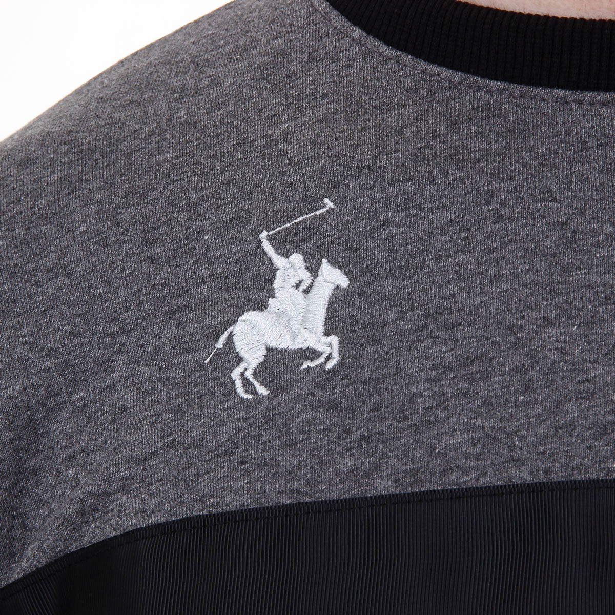 Maglione da uomo a maniche lunghe con scollo tondo Ufford & Suffolk Polo Club