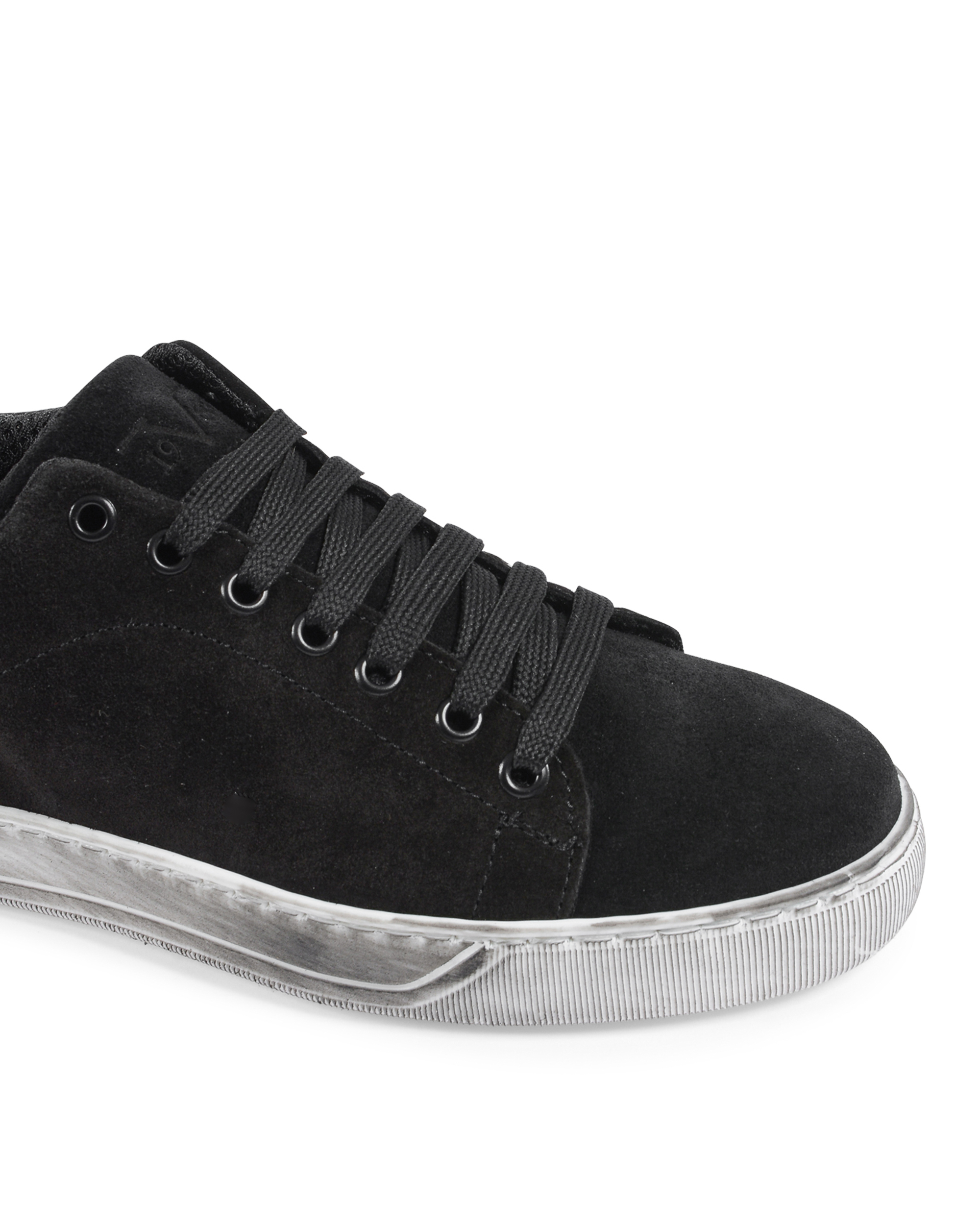 Sneaker Uomo 19V69 Italia Nera 2120 CAMOSCIO NERO