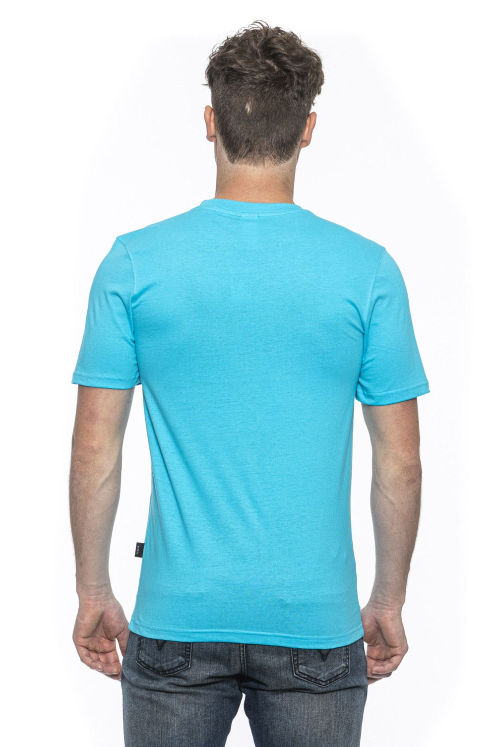 19V69 Italia T-Shirt Uomo Azzurro TROY TURQUOISE