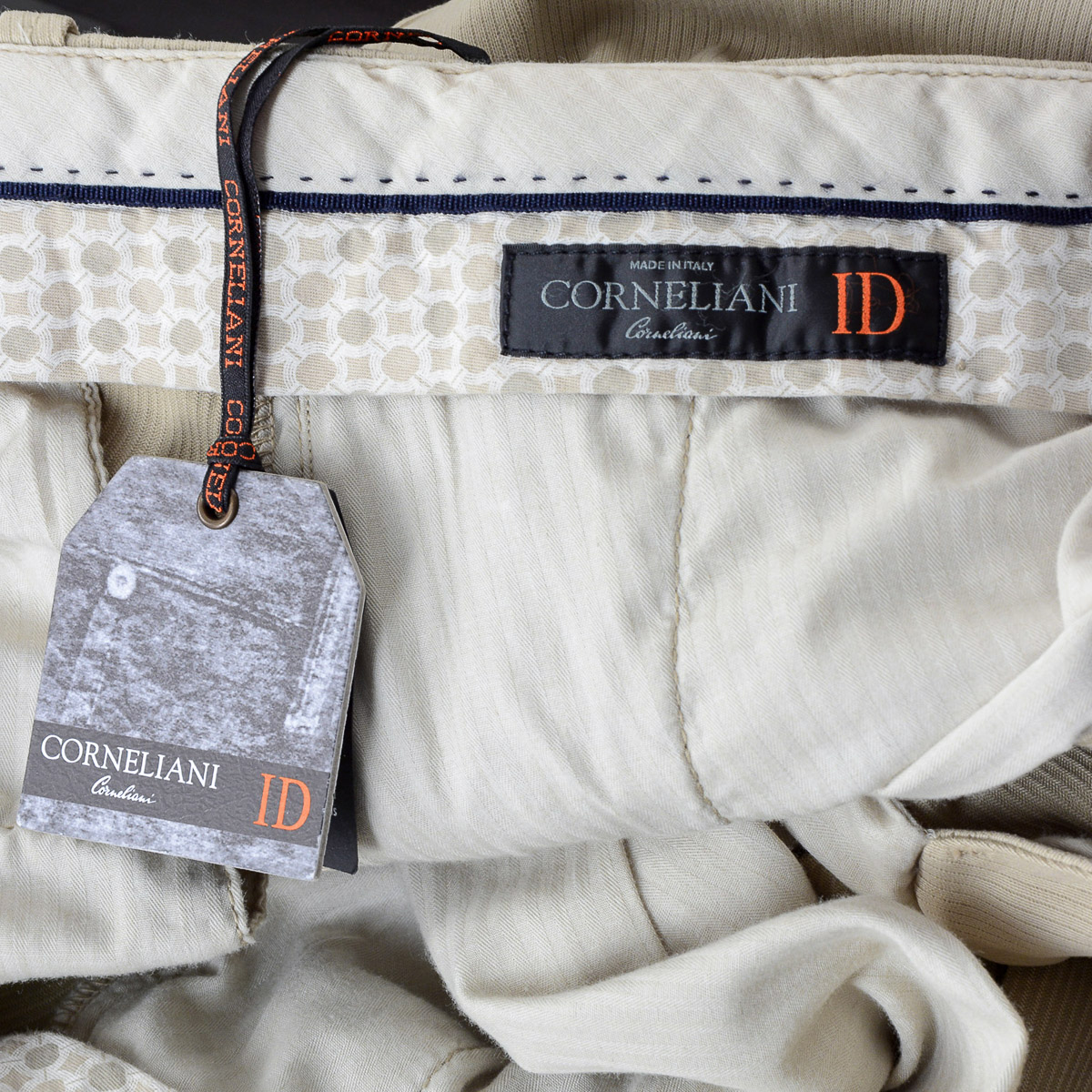 Corneliani Pantaloni Uomo Beige