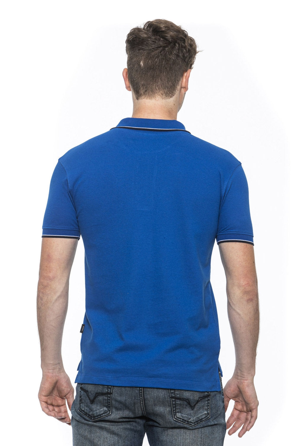 19V69 Italia Polo Uomo Blu COSTINA ROYAL BLUE