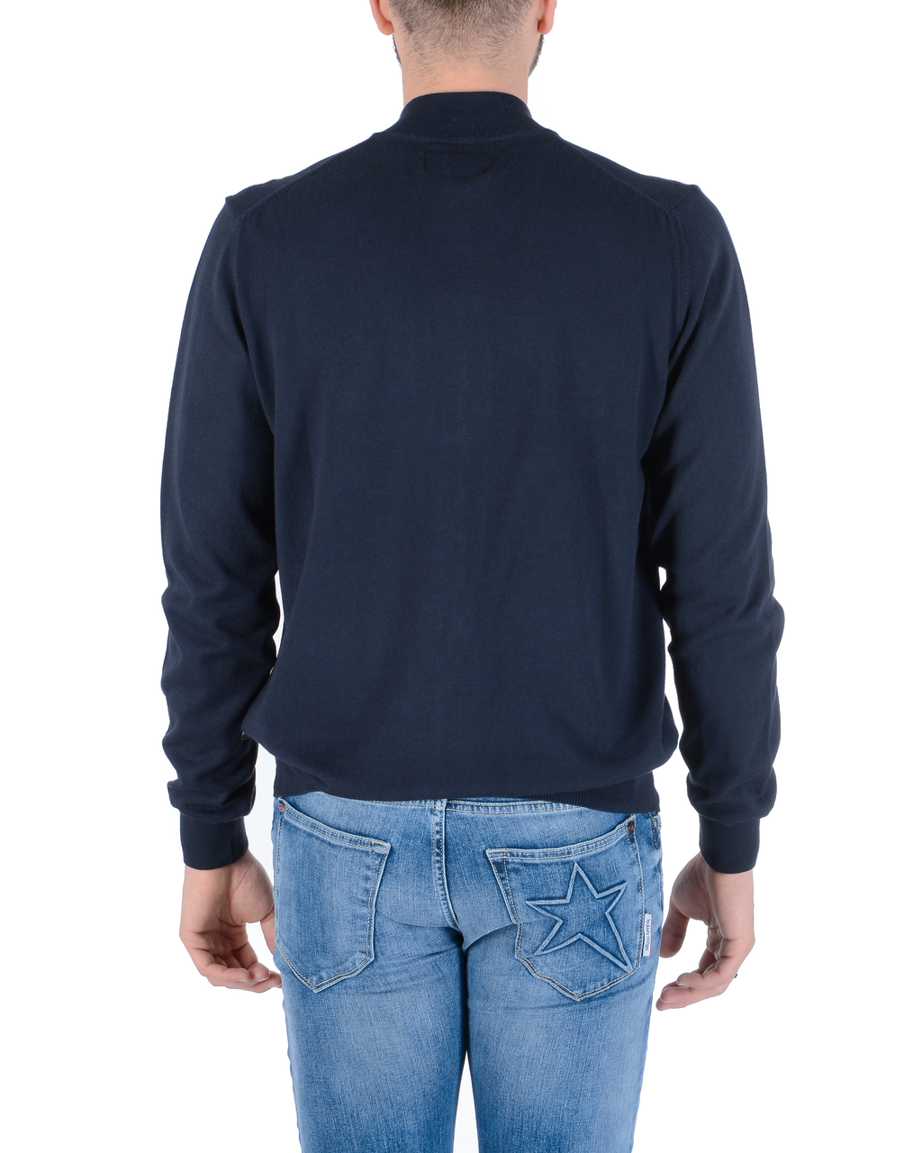 Maglione da uomo Andrew Charles LUPETTO BLU NAVY