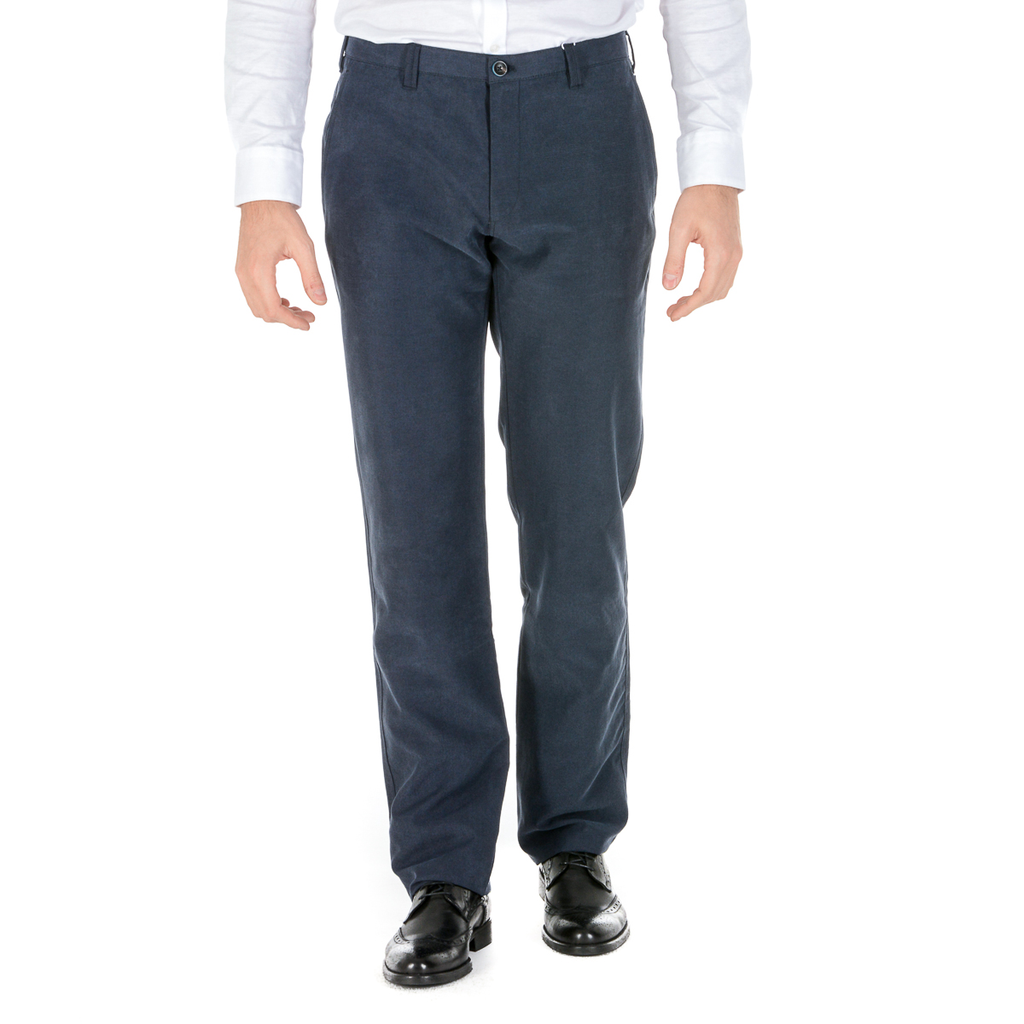 Pantaloni Armani Collezioni Uomo Blu Scuro