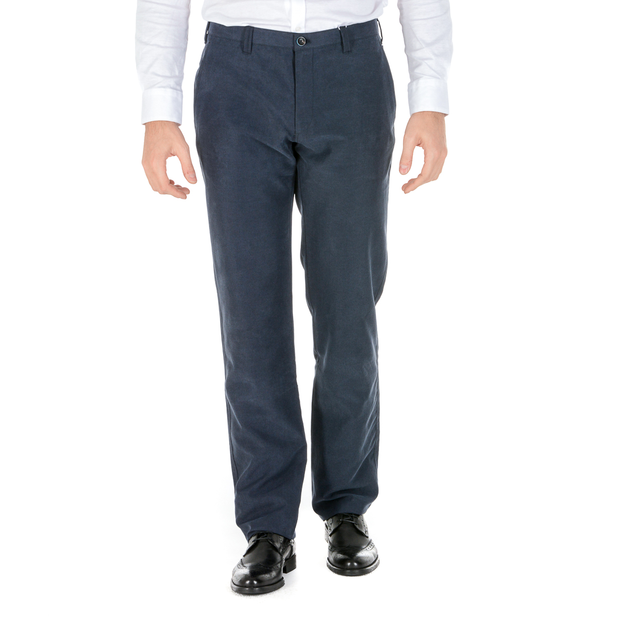 Pantaloni Armani Collezioni Uomo Blu Scuro