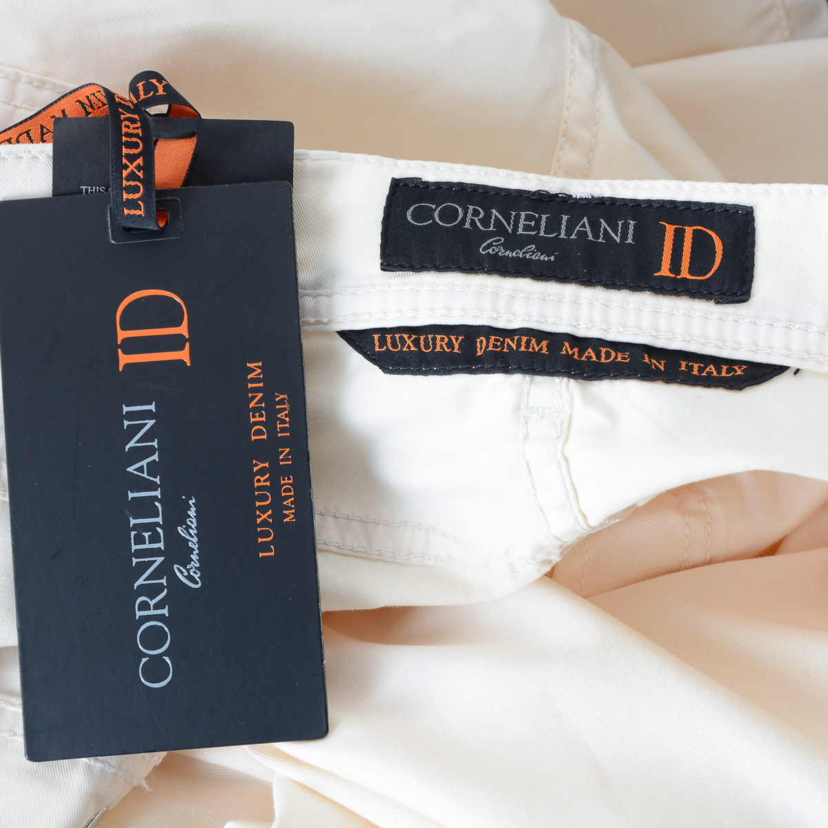 Corneliani Pantaloni Uomo Beige